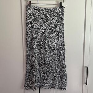 Brandy Melville Leopard Midi Skirt